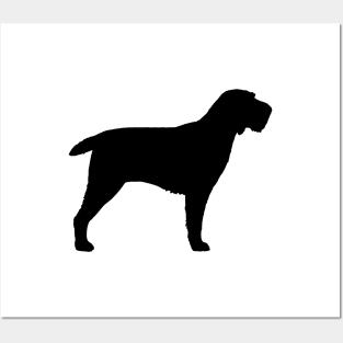 Spinone Italiano Silhouette Posters and Art